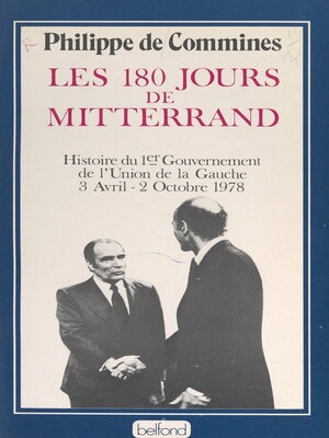 cover image of Les 180 jours de Mitterrand